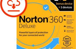 Norton 360 Deluxe 2023, Antivirus Software for 2 + 1 Devices