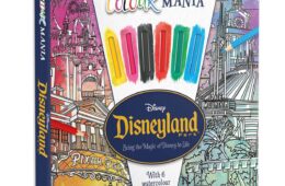 Disneyland Park Colouring Book & Pencil Set